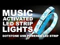 Music Activated LED Strip Lights - DotStone RGB Music Sync USB LED Light Strip