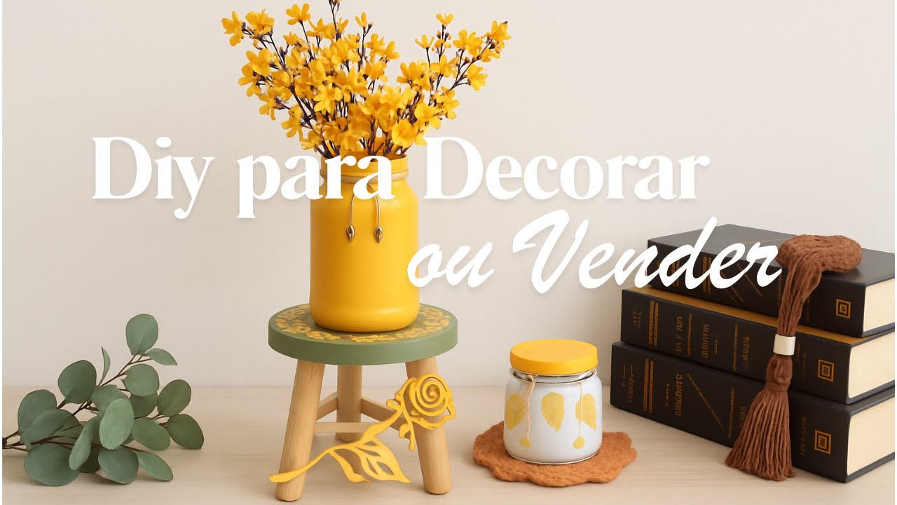 DECORAÇÃO incrível para FAZER E VENDER! 🤑