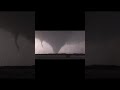 Multi-vortex tornado spotted near Braman, Oklahoma