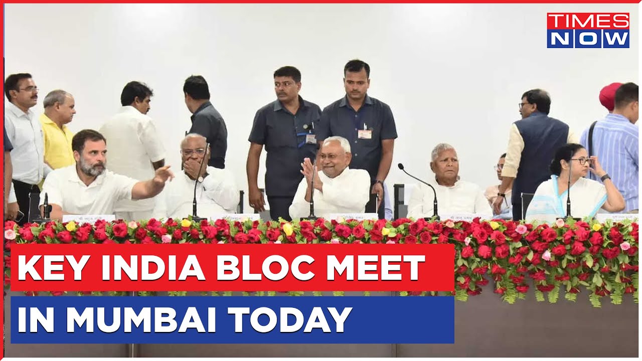 Mega Opposition Unity Meet To Be Held In Mumbai Today, Preparations Underway In Full Swing