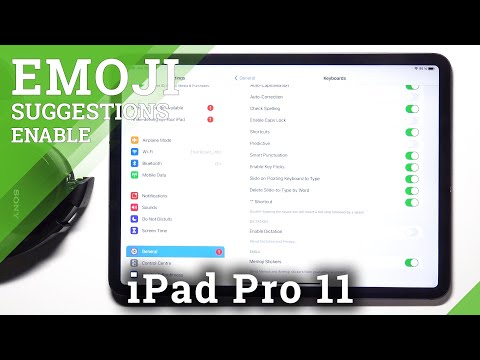 How to Enable Memoji Stickers in iPad Pro 11 - Send Memoji & Animoji