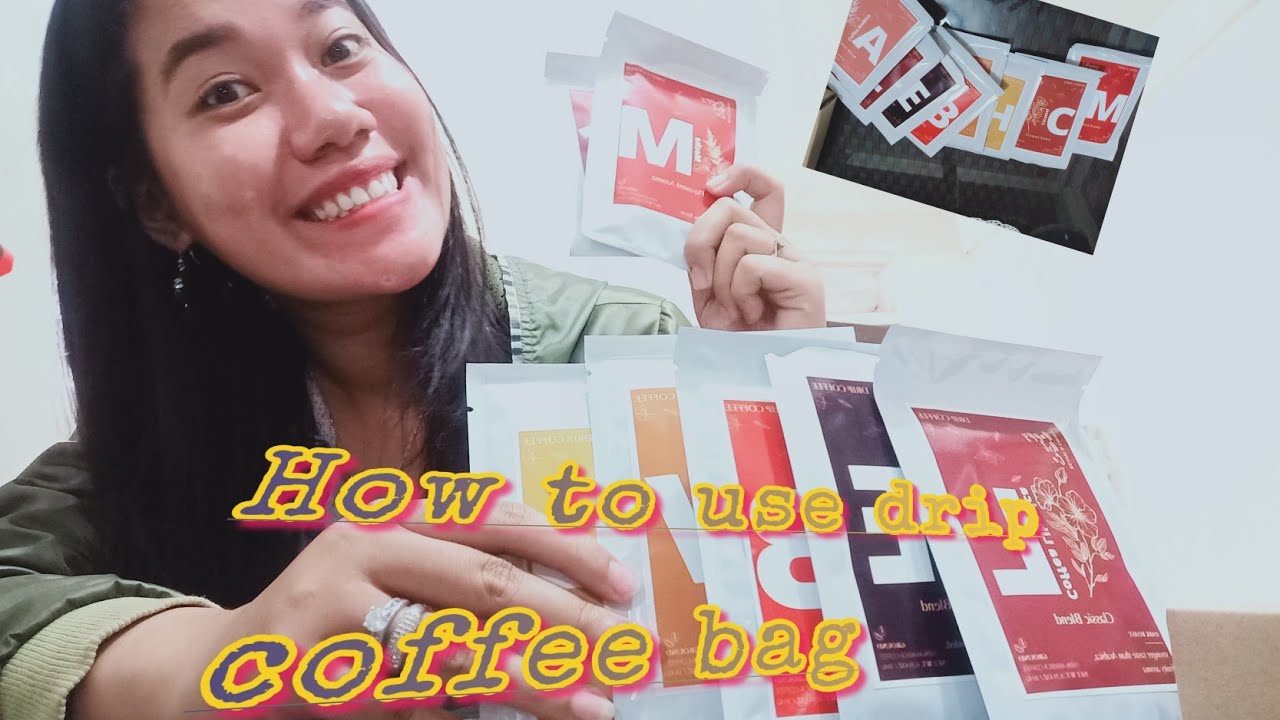 How to use drip coffee bag - YouTube