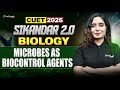 CUET 2026 Biology 🔥 | Microbes as Biocontrol Agents | Full Chapter Explained