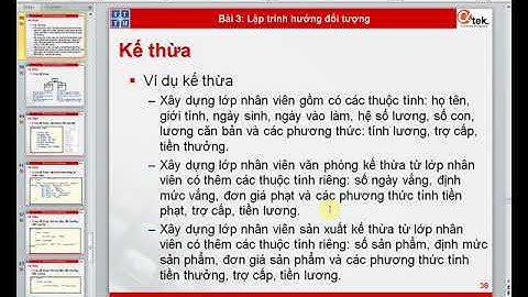 Class Extends   Khai báo và sử dụng lớp kế thừa PHP