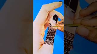 Amazing Finger Mehndi Design || Cone Design || #henna #mehndi #conedesigns #fingerstyle  S150