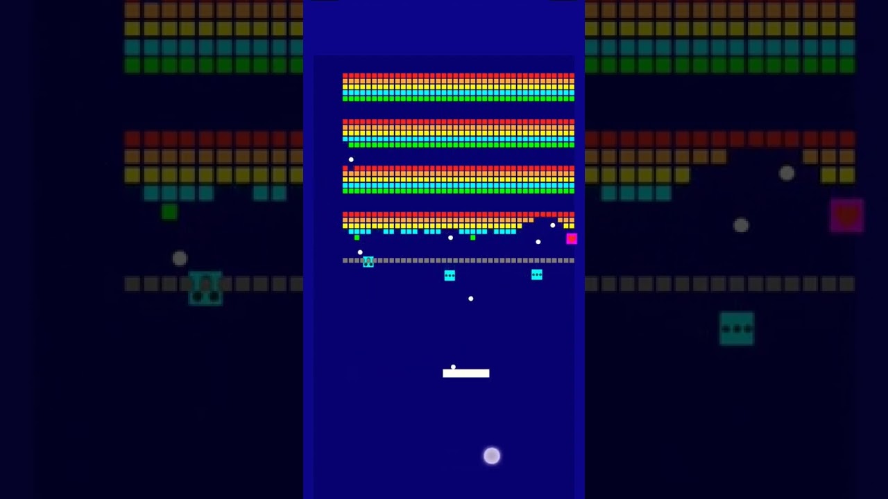 Satisfying End 😌                  Game name : Many bricks break . Level : Difficult , normal 1/108