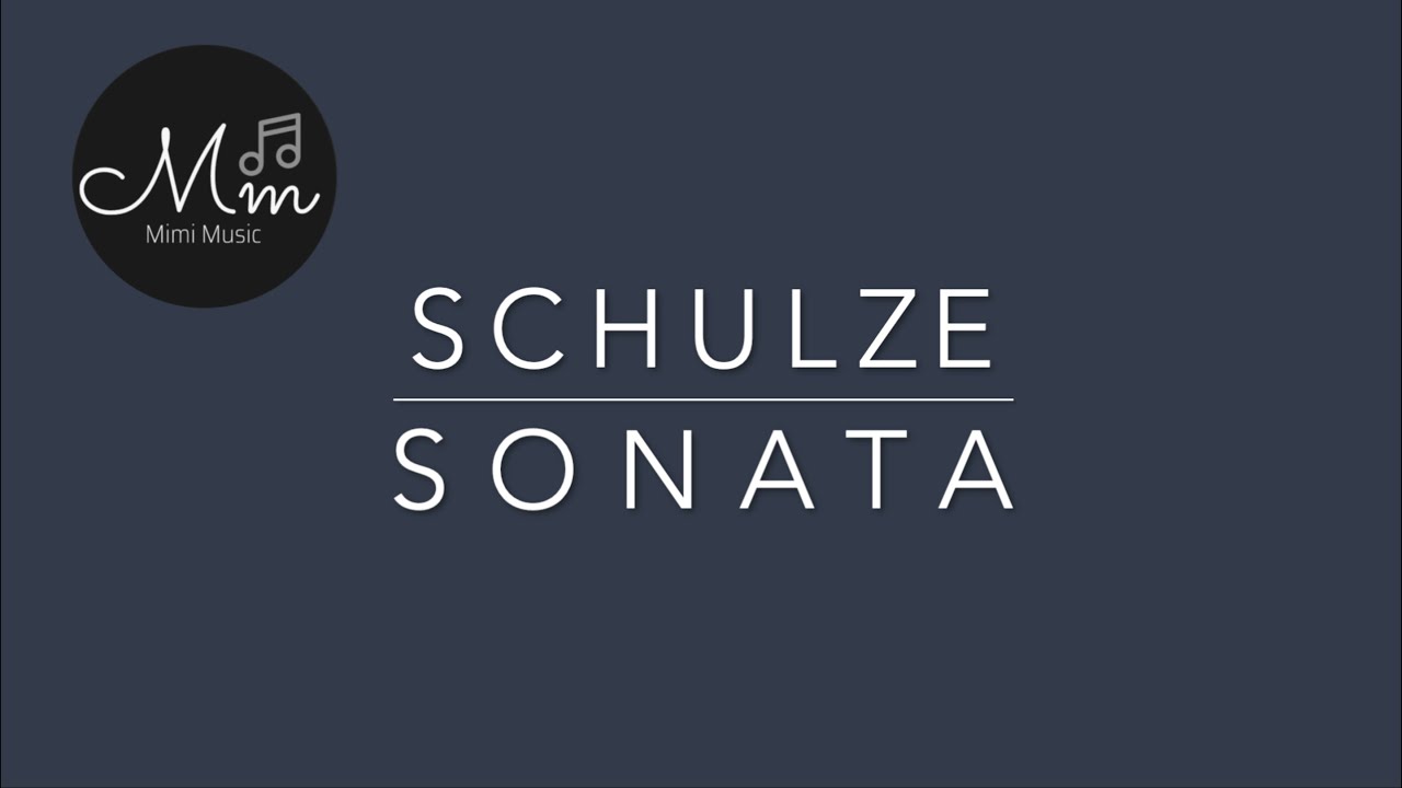 Schultze: Sonata for two Flutes