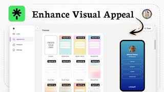 How to change appearance on Linktree profile