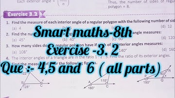smart maths chapter 3 exercise 3.2 | schand maths solutions class 8 ch-3ex 3.2 | quadrilateral
