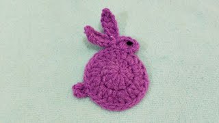 Crochet for Rabbit / क्रोशिया से बुनये गोल खरगोश