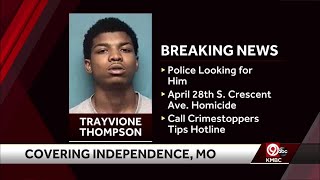 Independence police seeks person of interest in homicide case