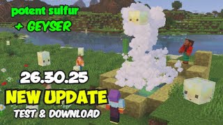 NEW Minecraft update 26.30.25 download|| #minecraft #gaming #mcpe #newupdate