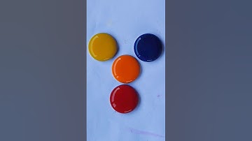 Most Satisfying Paint Mixing Ever 😌 | Relaxing Colour Blend #asmr #shorts