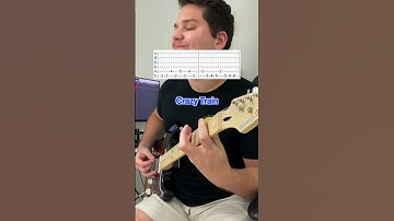 Thumbnail of How To Play "Crazy Train" by Ozzy Osbourne - #guitar #guitarcover