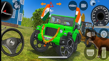 Modified Mahindra Thar Car Games: Indian Cars (Gadi Wala Game) - Car Game Android Gameplay 2025
