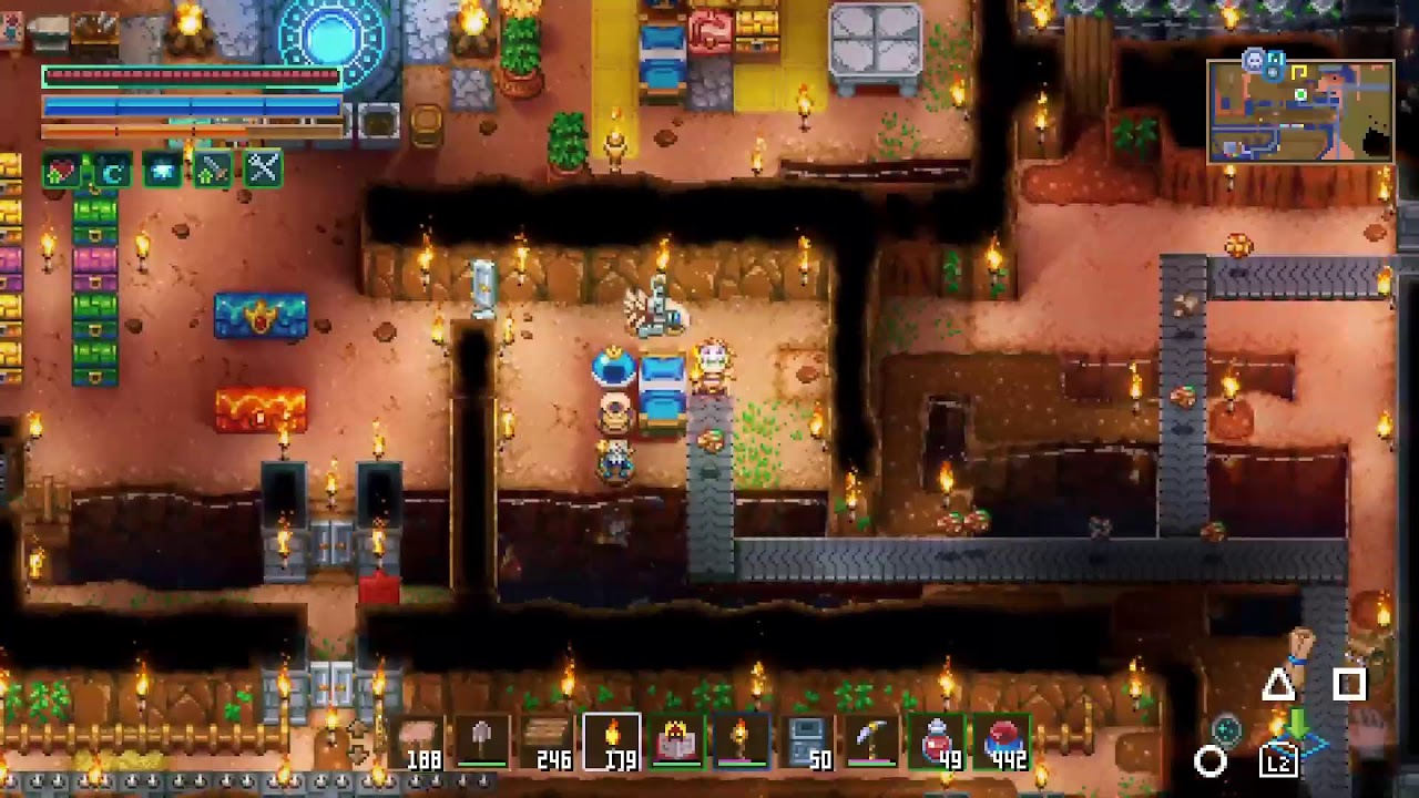 【PS5無料コアキーパー参加型4/8人】死んだらセーブ削除【50時間生存中❗🪦1】