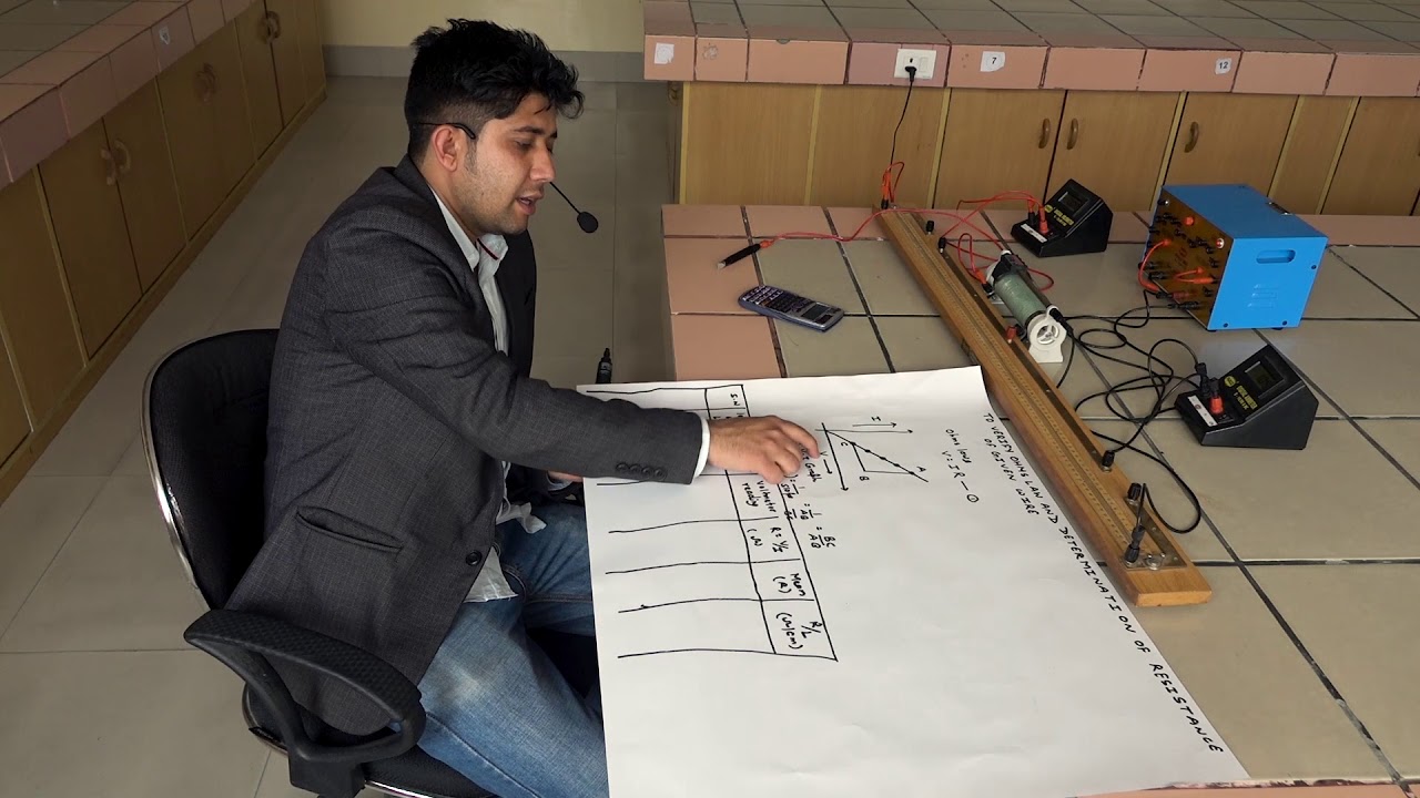 Class 12 physics physics practical part 16 - YouTube