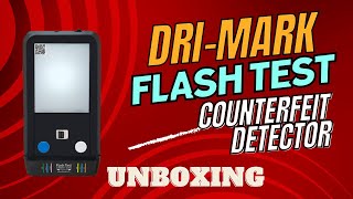 Dri Mark Flash Test Counterfeit Bill Detector Unboxing Video
