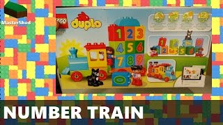 Lego Duplo 10847 Number Train - Speed Stop Motion Review