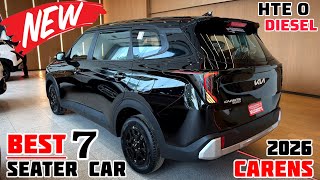 New 2026 Kia Carens Clavis Hte o Review❤️Best 7 Seater Car✅Carens Clavis Base Model 2026