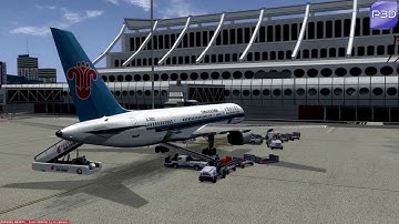 PFPX QualityWings 757 Nagoya to Xiamen (P3Dv2)