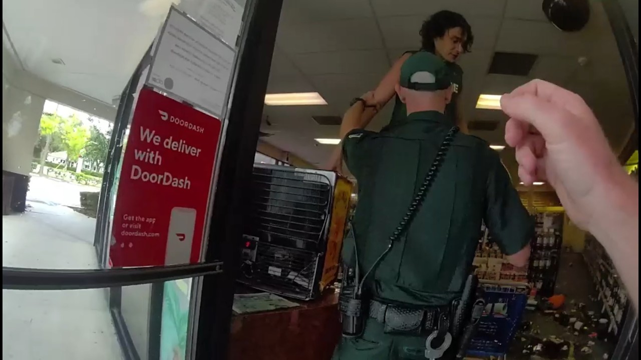 Florida Man Goes on Rampage Inside Liquor Store Destroying Over $20,000