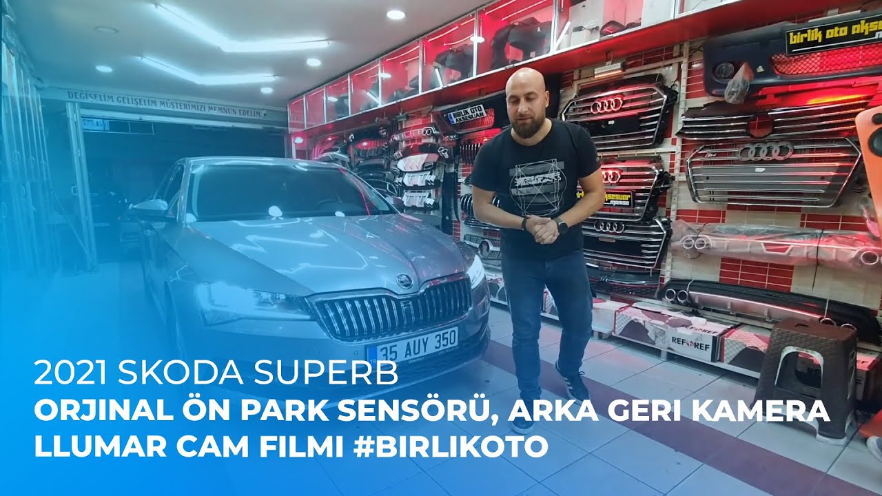 2021 Skoda SuperB // Orjinal Ön Park Sensörü, Arka Geri Kamera, LLumar Cam Filmi #birlikoto