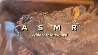 3 ASMR Videos Intertwined to Help You Sleep l Looped
