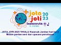 JOTA JOTI 2023 YH3AJJ Kwarcab Jember hari ke-3. Malam pentas seni dan upacara penutupan.