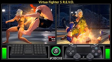Virtua Fighter 5 R.E.V.O. (PC vs PlayStation 4) Real Hardware Comparison