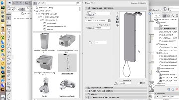 ArchiCAD 21 - tutorial part 24 - Objects