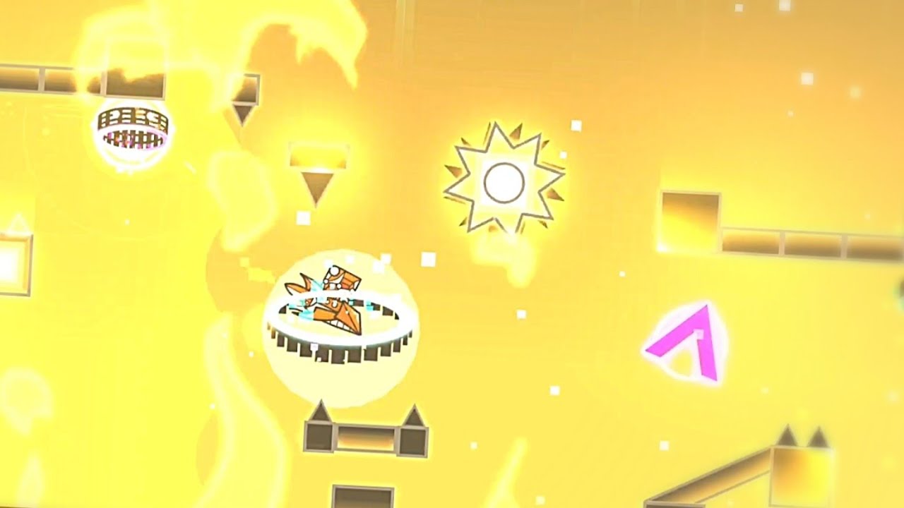 Place On Fire - Geometry Dash Layout