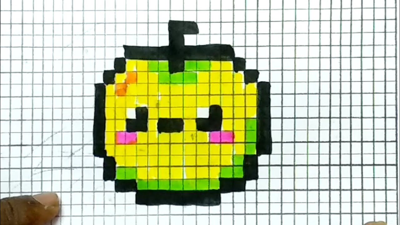 Easy Pixel Art For Kids Youtube