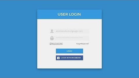 How to Create User Login Form UI Flat Design C# VB.NET Visual Studio 2013, 2015, 2017 with Bunifu