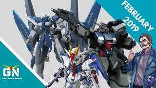 Gunpla Lineup February 2019