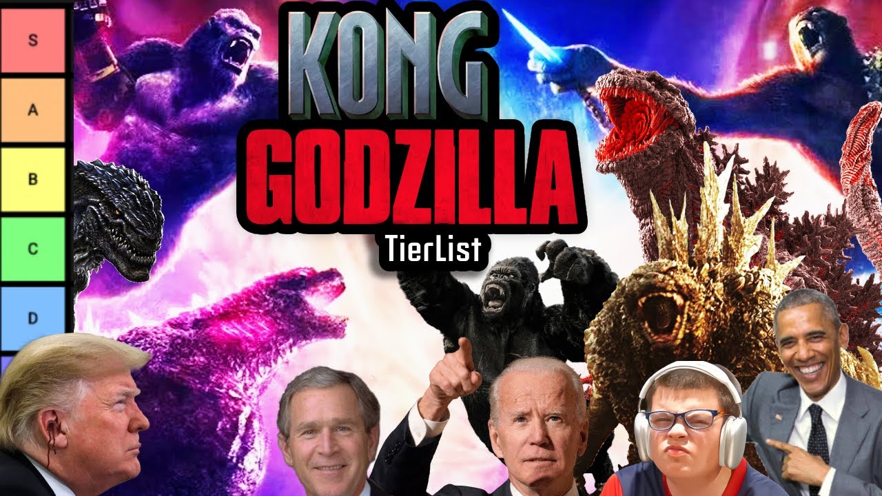 US Presidents make a Godzilla and Kong Tier List