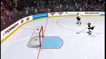Weirdest empty net refused goal ever.