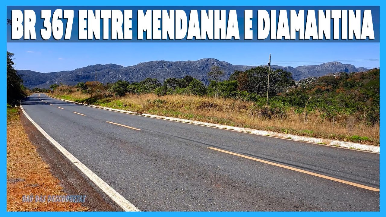 BR 367 entre Mendanha e Diamantina Minas Gerais, paisagens lindas: Viajando de h100 pelo Brasil