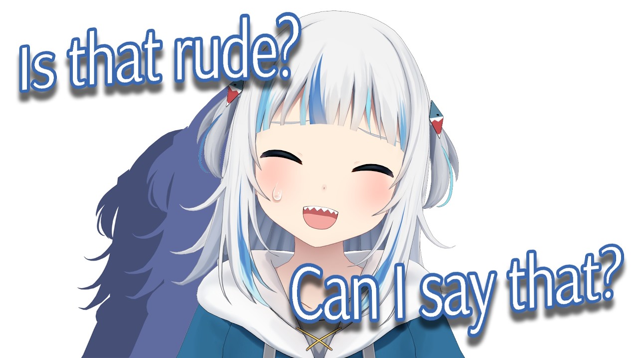 Gura Asks For Forgiveness, Not Permission