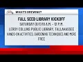 What's Brewing - Fall Seed Library Kickoff