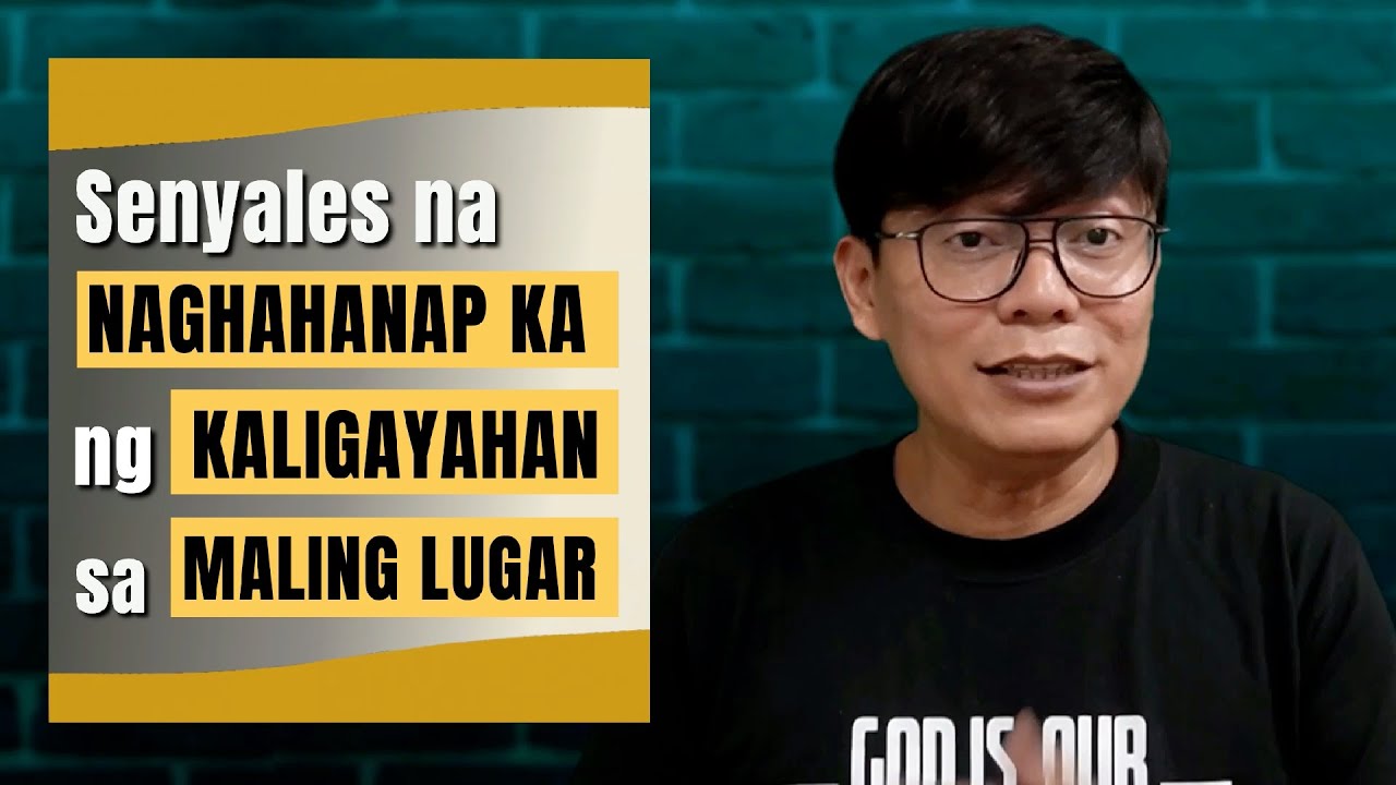 Senyales na naghahanap ka ng kaligyahan sa maling lugar