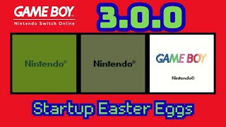 Game Boy Startup Easter Eggs (Switch Online)
