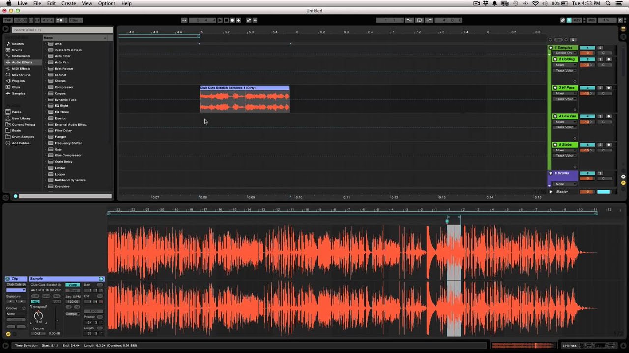 How To Pitch Down/Screw Vocals In Ableton Live YouTube