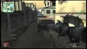 Mw3 quick scope montage. And a few throwing knives