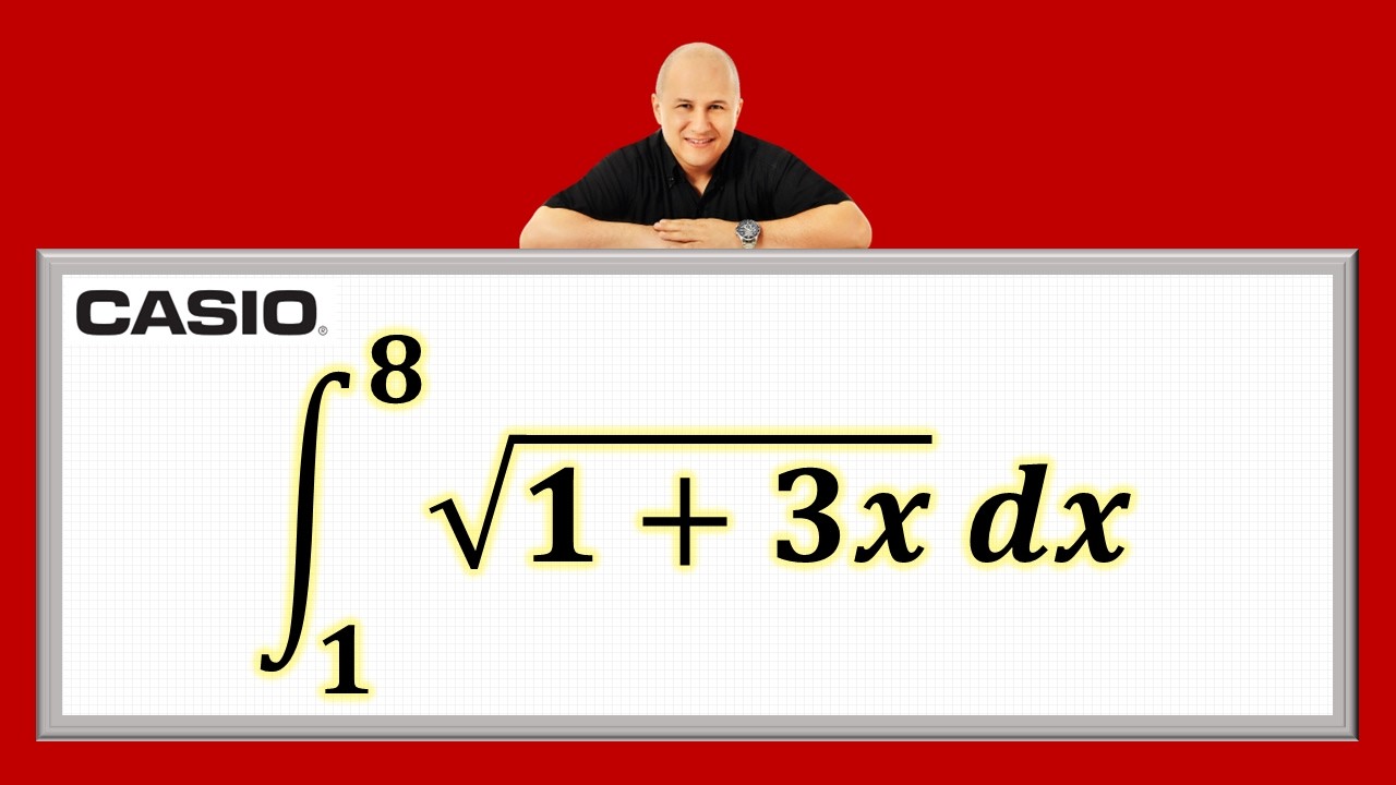Integrales definidas | Ej. 16 #julioprofe y #casio