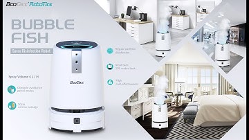 [ Bubble Fish ] Autonomous Disinfection Robot