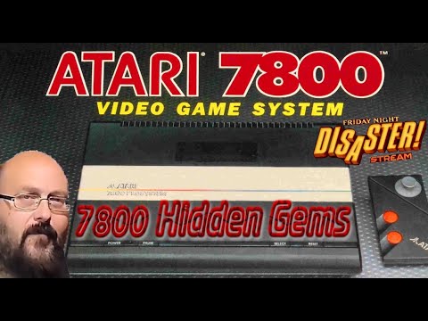 ATARI 7800 Hidden Gems SHOWCASE - Friday Night Disaster with Amigo ...