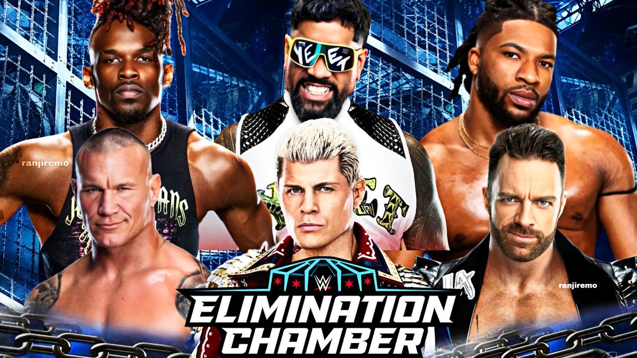 Основные моменты матча Elimination Chamber 2026 среди мужчин WWE, 25 февраля 2026 г., симулятор W...