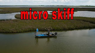 Man Transforms A Jon Boat Into a Micro Skiff to Compete with Kayaks