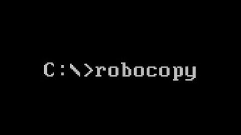Robocopy - Basic Tutorial
